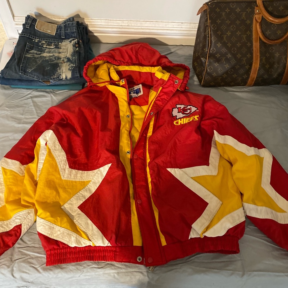 Rare Vintage Starter Kansas City chiefs jacket.